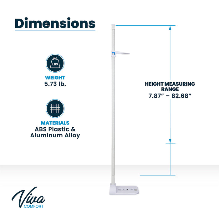 Portable Height Rod w/ Carry Bag