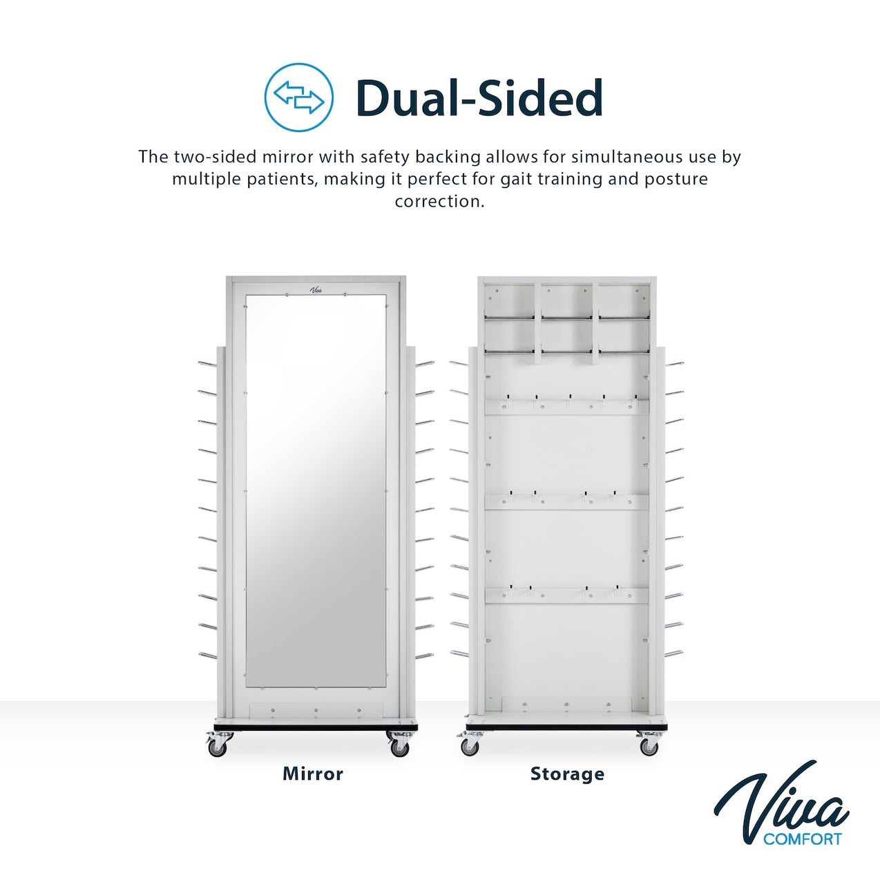 Vivia Rack Viva Comfort Weight Rack w/ Mirror - Physical Therapy. Save at ...