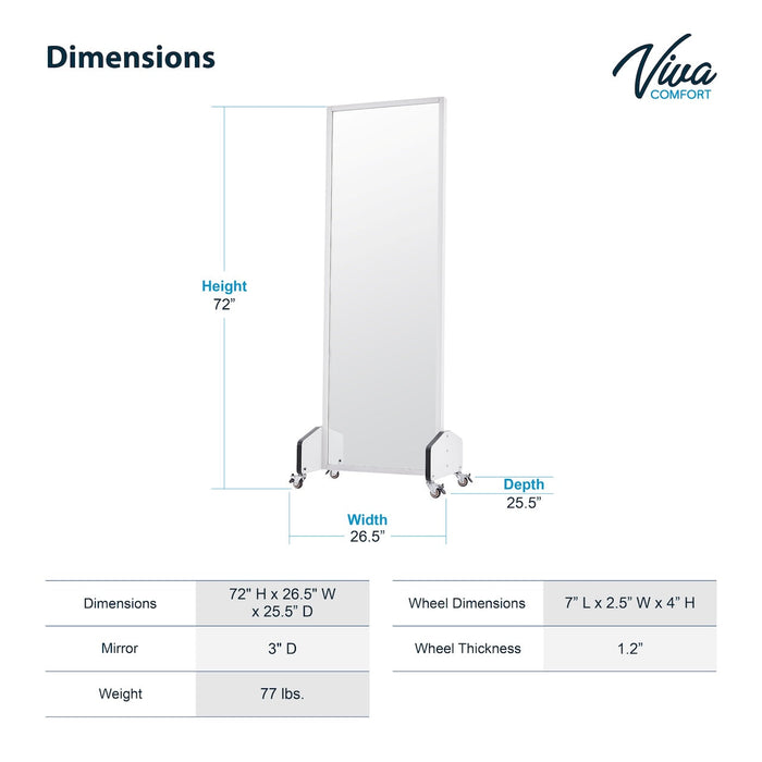 Mirror for Physical Therapy Treatment