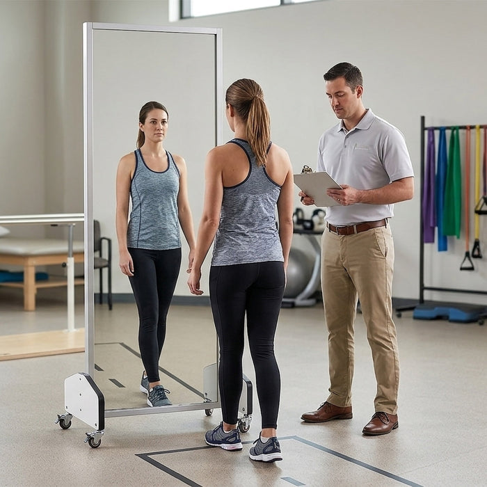 Mirror for Physical Therapy Treatment