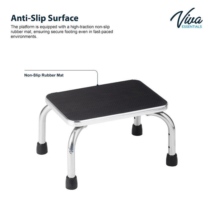 Stainless Steel Step Stool (Handrail Option)