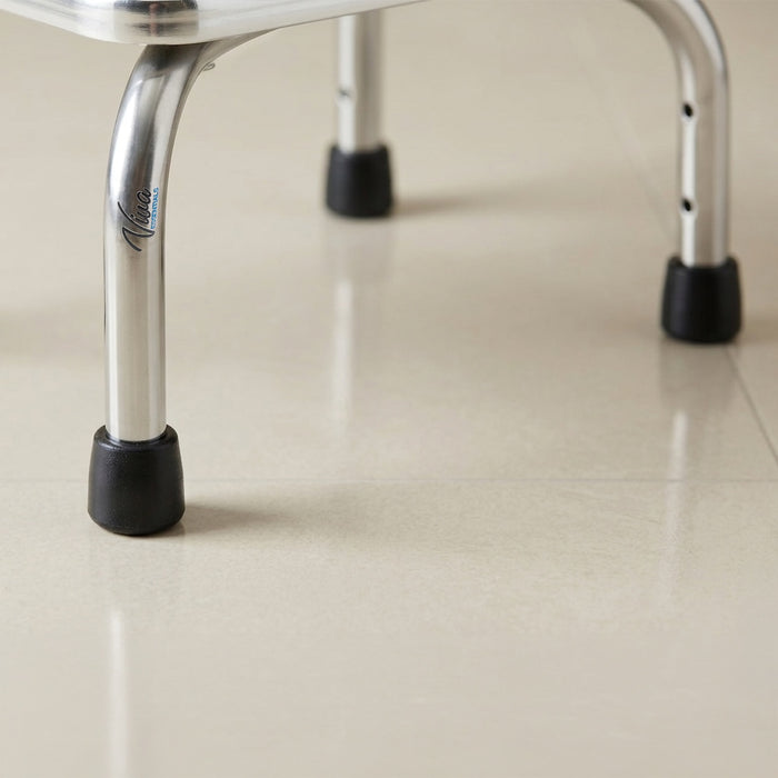 Stainless Steel Step Stool (Handrail Option)