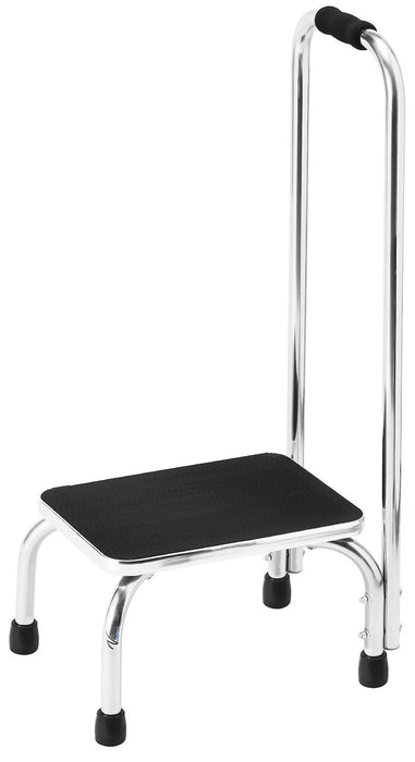 Stainless Steel Step Stool w/ Handrail