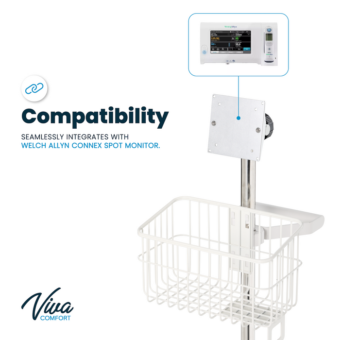 Mobile Stand for Welch Allyn 4400 & Connex Spot Monitor