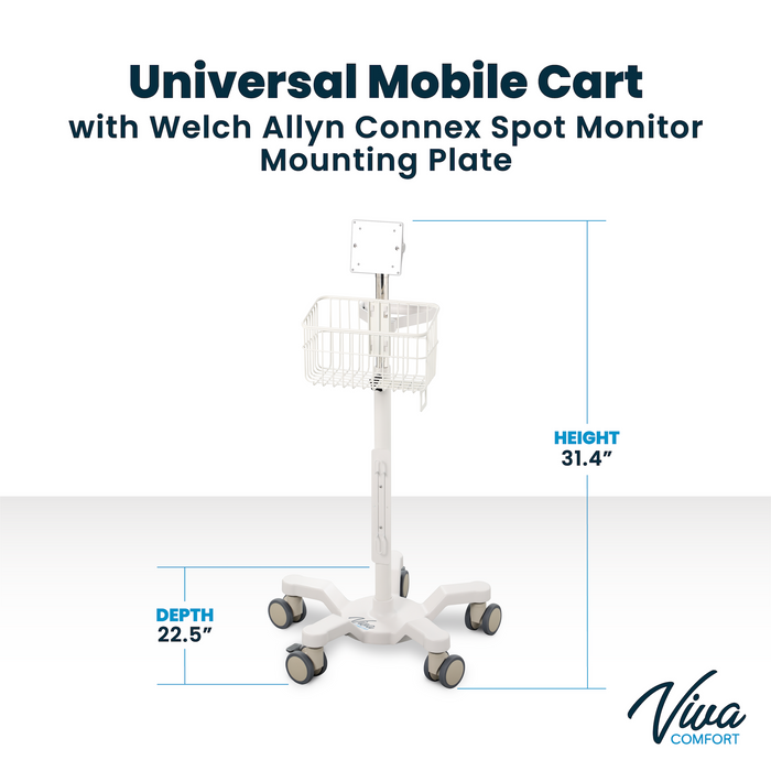 Mobile Stand for Welch Allyn 4400 & Connex Spot Monitor