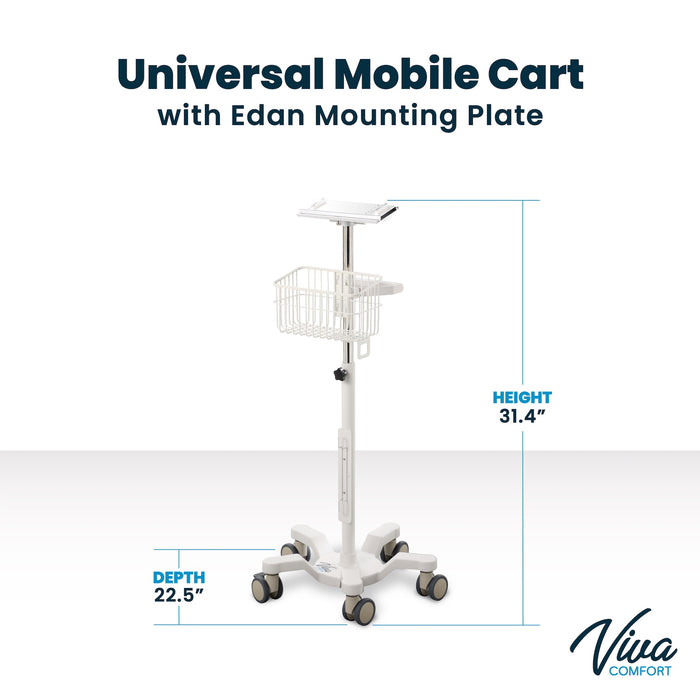 Mobile Stand for Edan Vital Signs Monitor