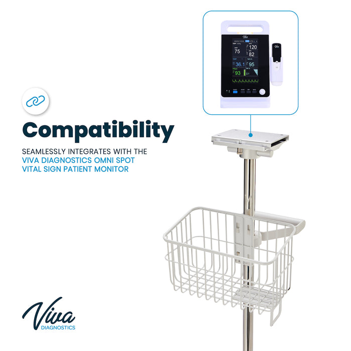 Mobile Stand for Omni Vital Signs Monitor