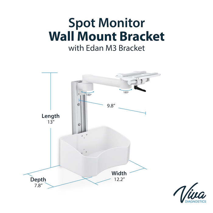 Wall Mount Bracket for Edan M3 Spot Monitor