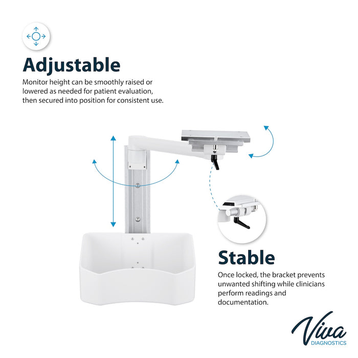 Wall Mount Bracket for Omni Spot Monitor