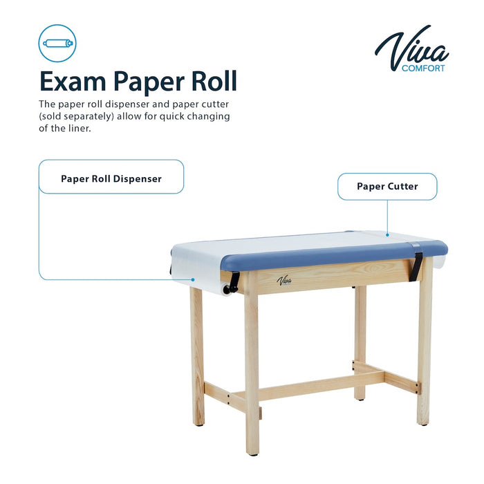 Axis Sports Taping Treatment Table w/ End Shelf