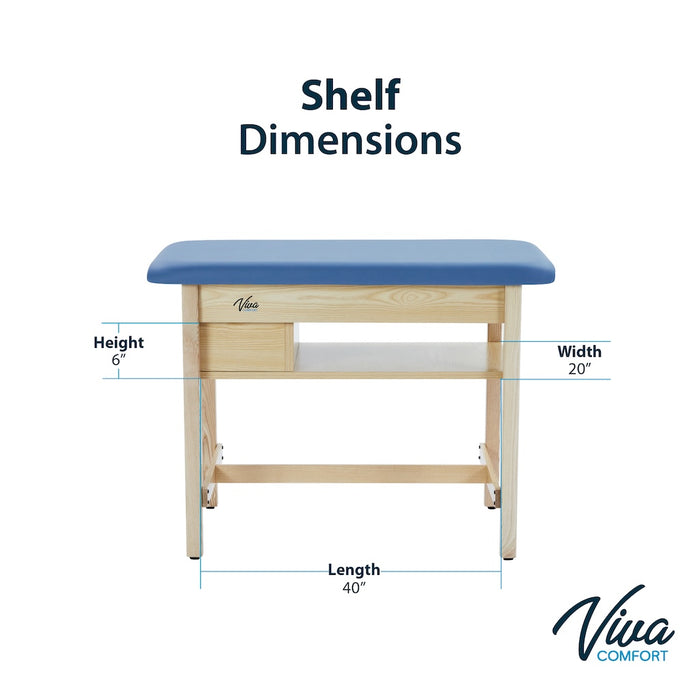 Axis Sports Taping Treatment Table w/ Top Shelf