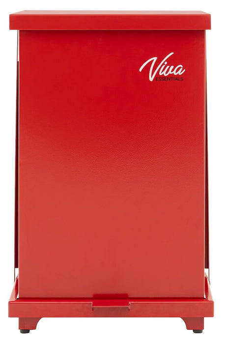 13 Gal. Steel Step-On Biohazard Waste Can