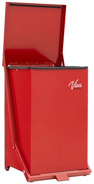 13 Gal. Steel Step-On Biohazard Waste Can