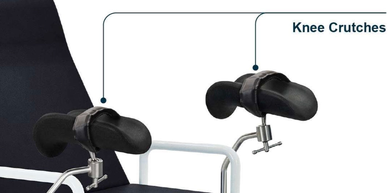 Knee Crutches for Pointe Exam Table