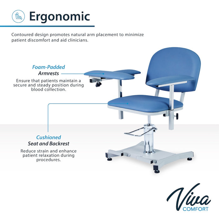 Hi-Lo Blood Drawing Chair [Drawer Option]