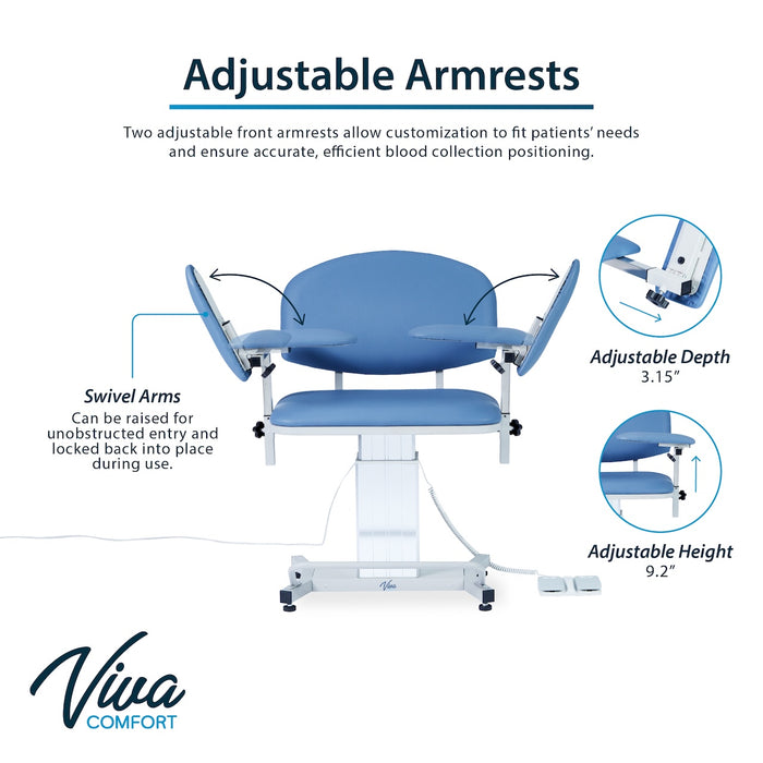 Power Hi-Lo Blood Drawing Chair