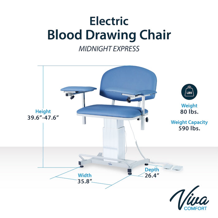 Power Hi-Lo Blood Drawing Chair