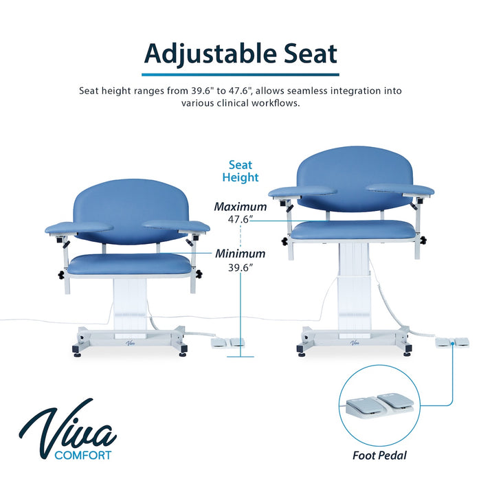 Power Hi-Lo Blood Drawing Chair