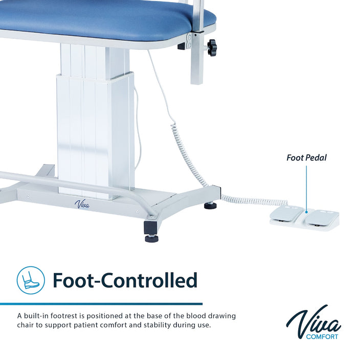 Power Hi-Lo Blood Drawing Chair