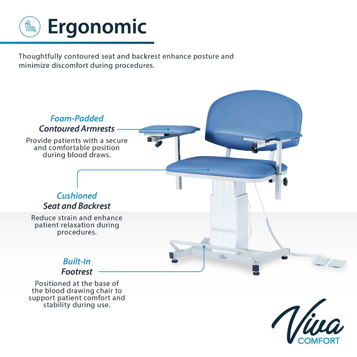 Power Hi-Lo Blood Drawing Chair
