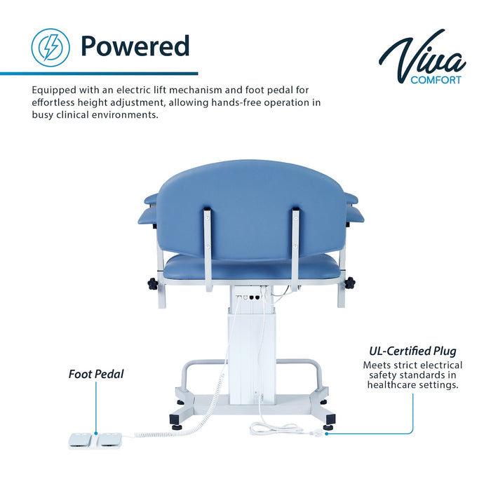 Power Hi-Lo Blood Drawing Chair