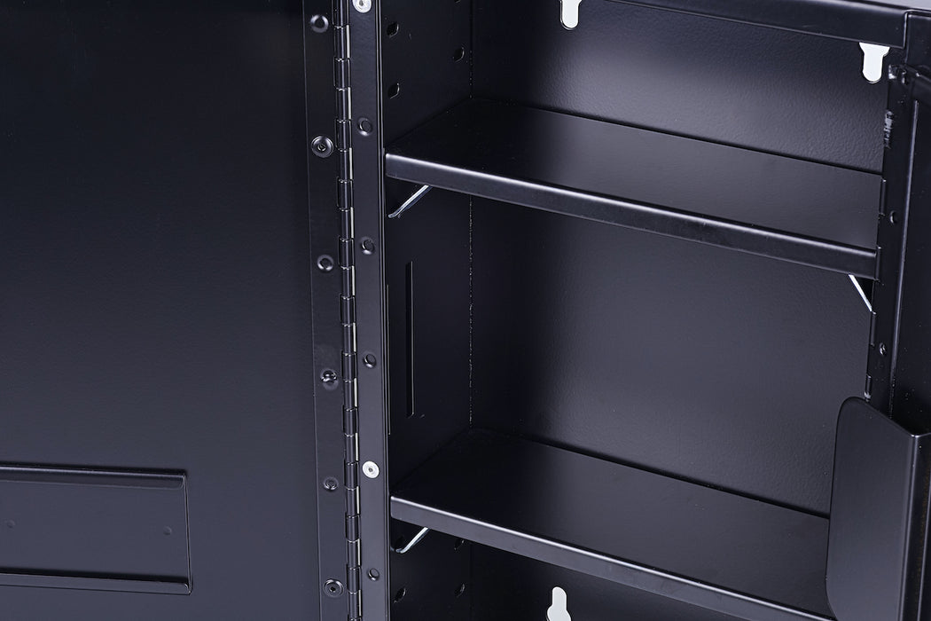 Double Door Narcotics Cabinet, Dual Lock (14.5"H x 9.5"W)