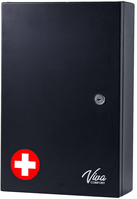 Double Door Narcotics Cabinet, Dual Lock (14.5"H x 9.5"W)