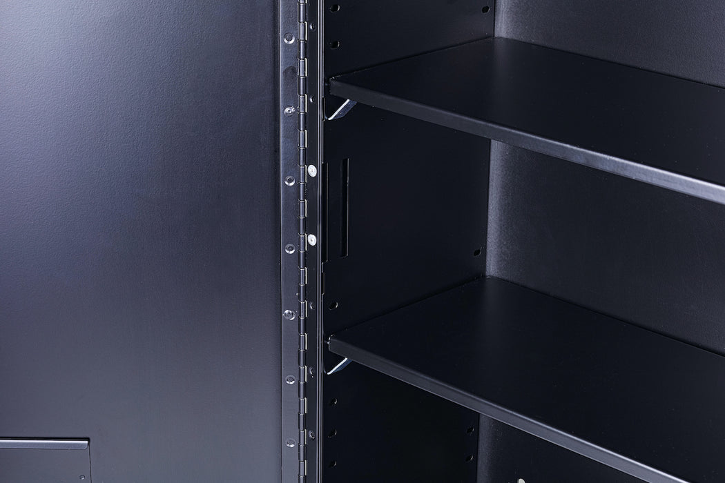 Large Double Door Narcotics Cabinet, Dual Lock (24"H x 16"W)