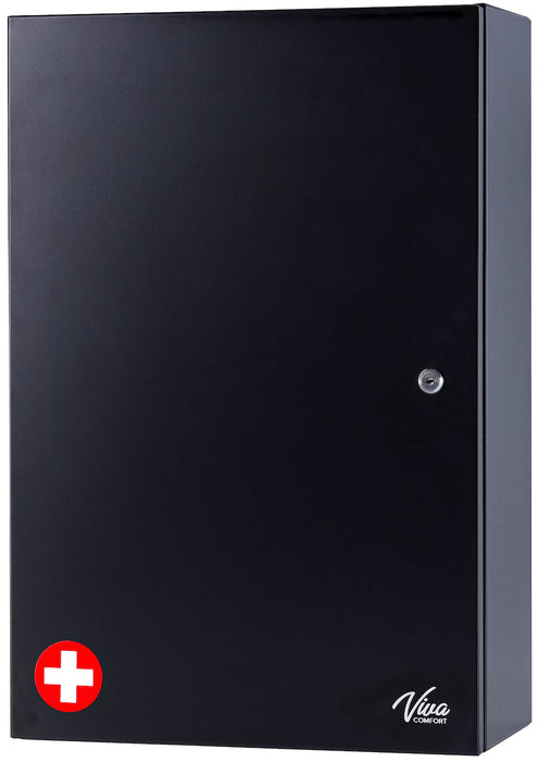 Large Double Door Narcotics Cabinet, Dual Lock (24"H x 16"W)
