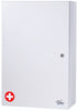Large Double Door Narcotics Cabinet, Dual Lock. White (24