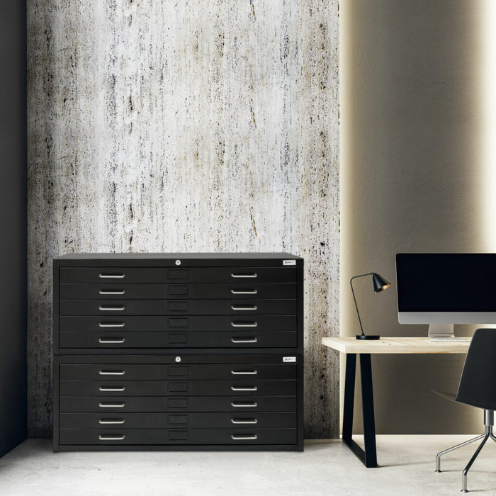 5 Drawer Blueprint Steel Flat File Cabinet