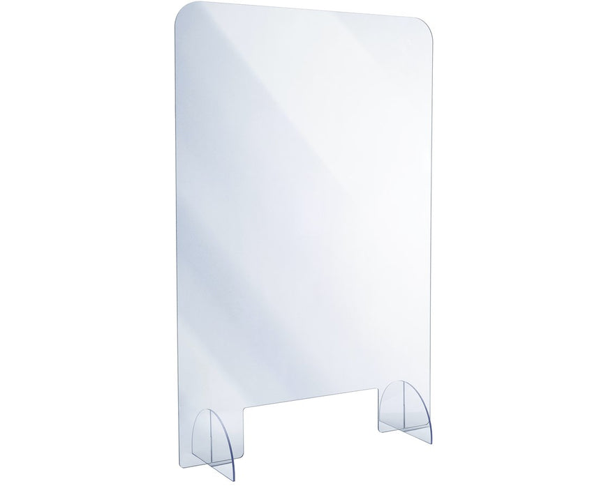 Acrylic Table Top Protective Sneeze Shield 24" x 36" - 1 ea