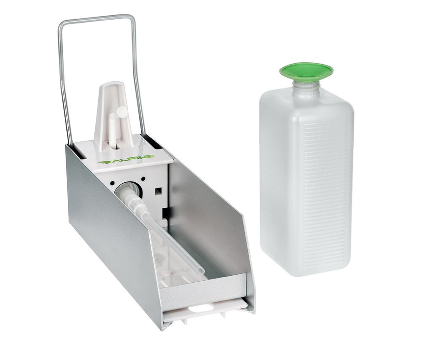 Elbow Press Liquid/Gel Soap & Hand Sanitizer & Dispenser, 2-Pack