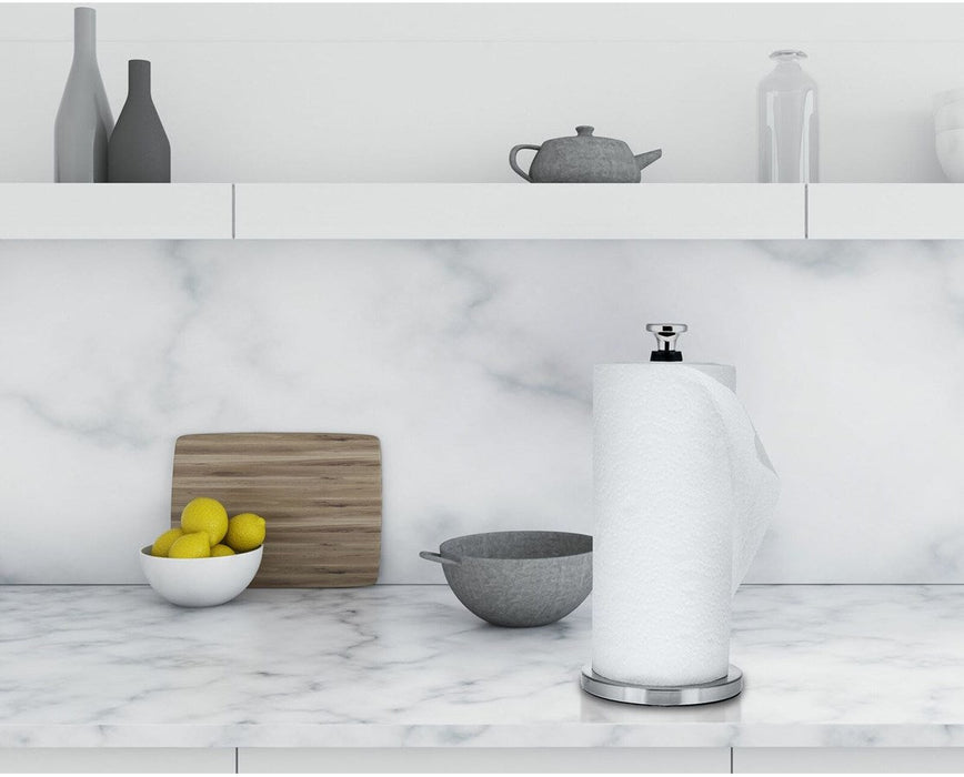 Pewter Perfect Paper Towel Holder