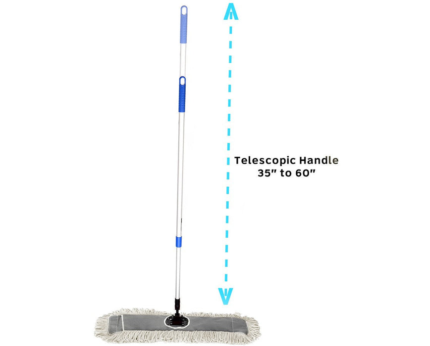Cotton Floor Dust/Dry Mop Set