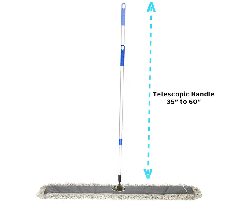 Cotton Floor Dust/Dry Mop Set