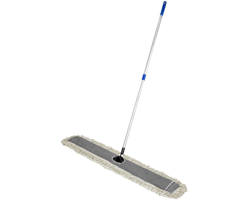 48" Cotton Floor Dust/Dry Mop Set