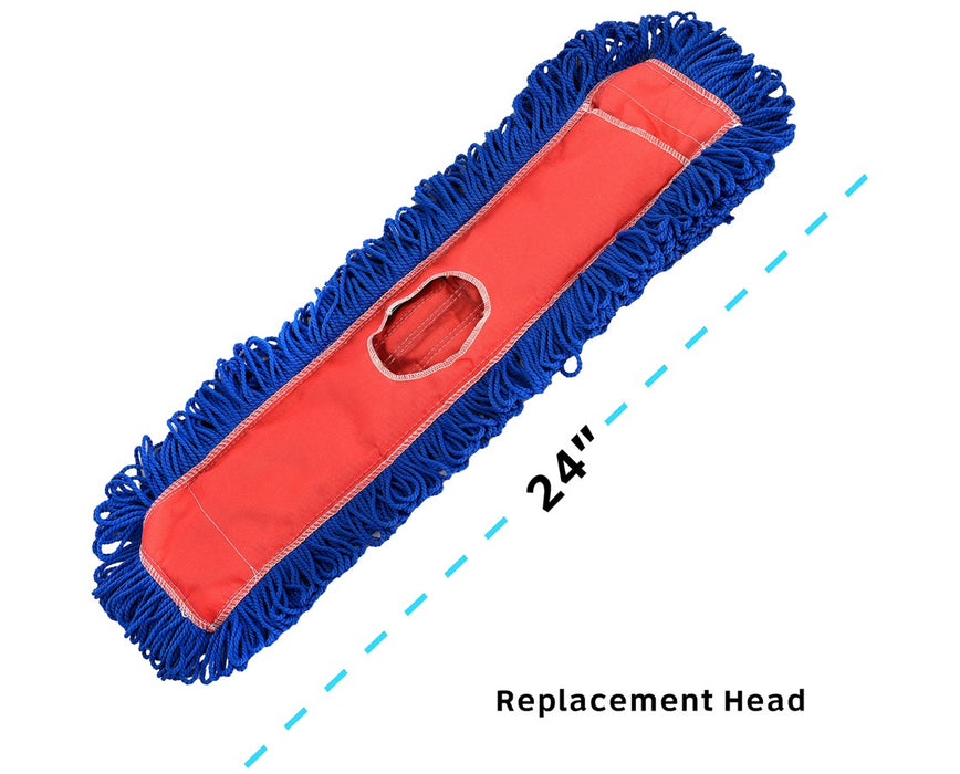 Replacement Head for Microfiber Floor Dust/Dry Mop Set