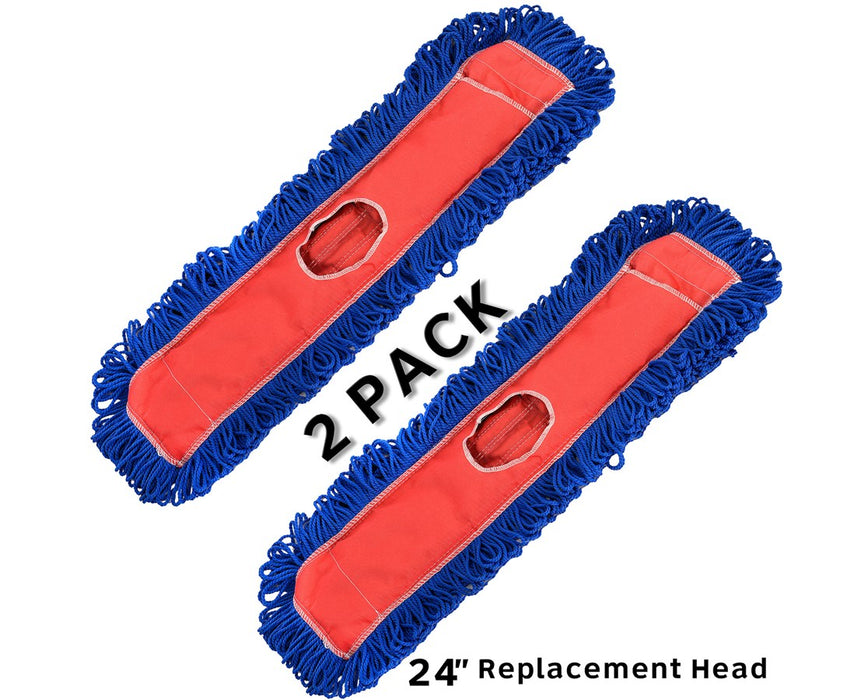 Replacement Head for Microfiber Floor Dust/Dry Mop Set