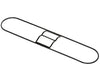 Replacement Mop Frame for Floor Dust/Dry Mop Sets