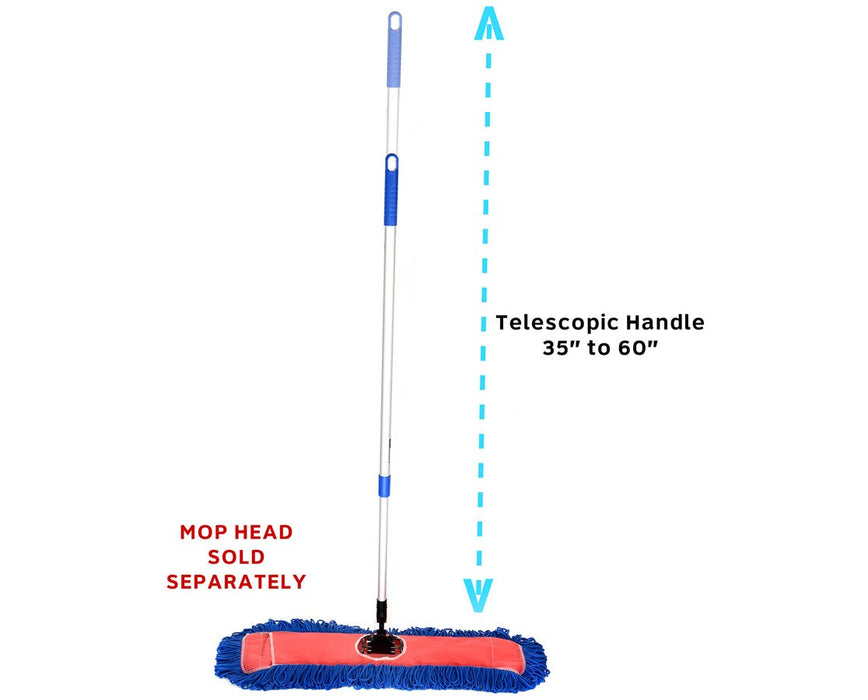 60" Dust Mop Handle, Telescopic