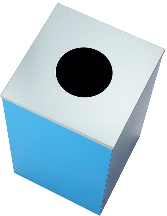 29-Gallon Square Recycling Waste Can