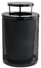 36 Gallon Round Diamond Steel Trash Can