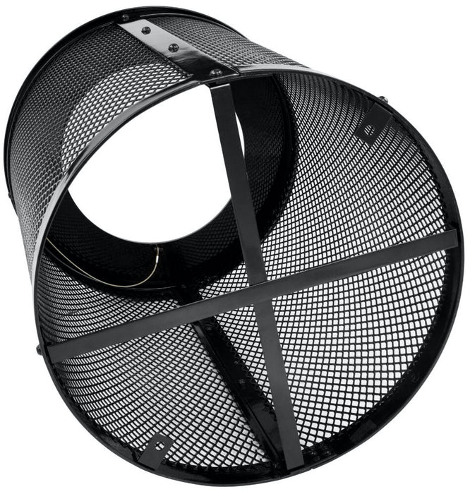 36 Gallon Round Diamond Steel Trash Can