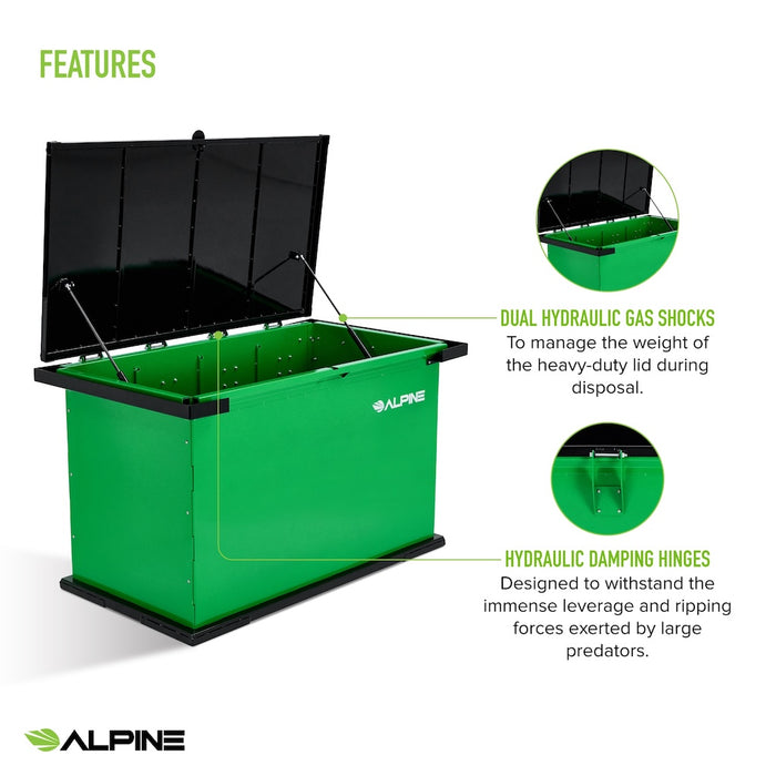 197-Gallon Bear Resistant Trash Can