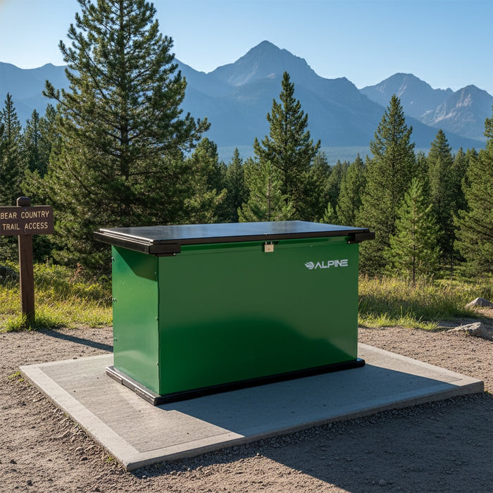 197-Gallon Bear Resistant Trash Can