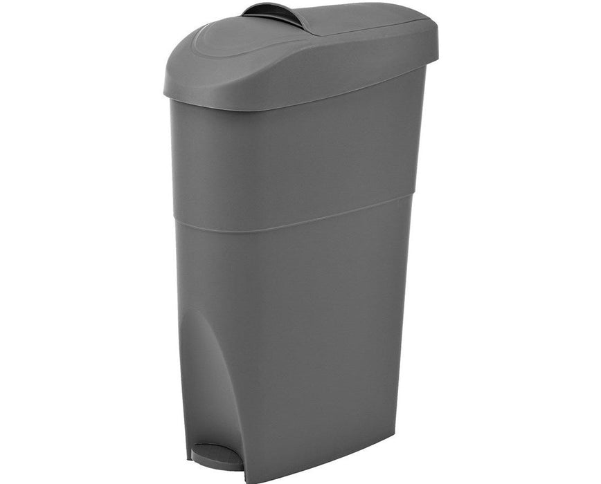 Step-On Napkin Trash Receptacle - White