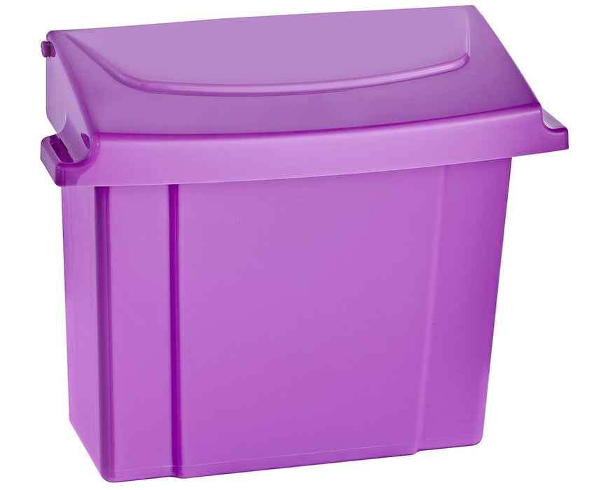 Sanitary Napkin Trash Receptacle Purple