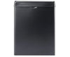 SANITARY NAPKIN RECEPTACLE, STAINLESS STEEL. BLACK