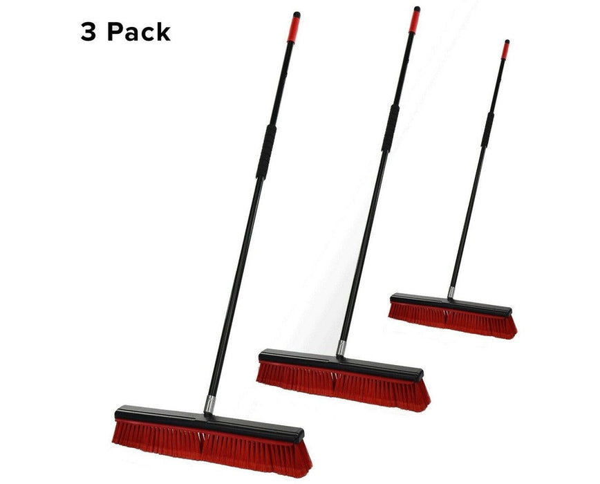 2-in-1 Squeegee Push Broom